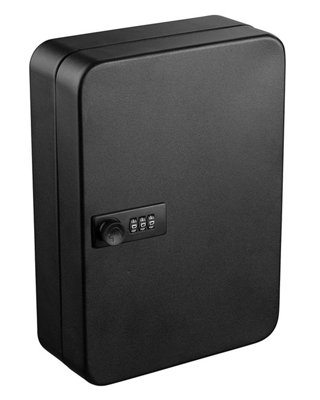 Combination Key Cabinet, Wall Mounted, Up To 48 Keys, Key Box