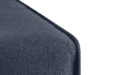 Combination Sofa Single Seat Section - Blue Linen