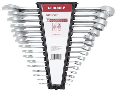 Combination Spanner Set AF1/4"-1.1/4" 16pcs