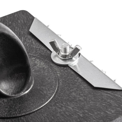Comensal metal render rasp float with Ergonomic handle for Styrofoam insulation work 270x125mm