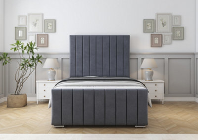 Comfort Beds Sara Steel Plush Bed Frame with Mattress