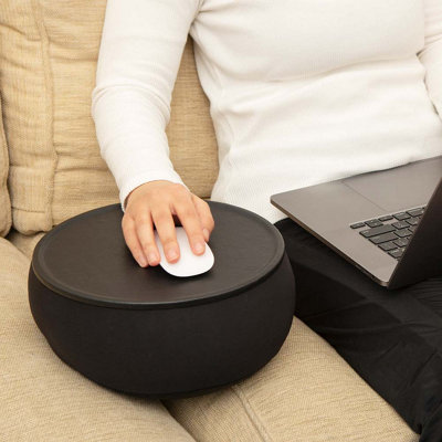 Comfort Cushioned Sofa Mousepad in Black