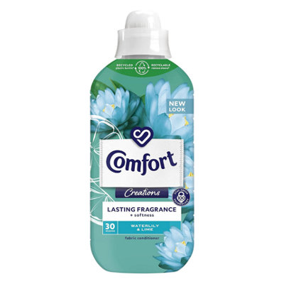 Comfort Fabric Conditioner  Waterlily & Lime 900ML Pack of 3
