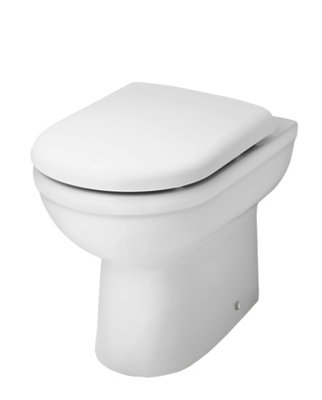 Comfort Height Back To Wall Toilet Pan   - 440mm x 360mm x 540mm