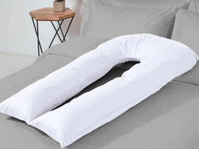 Comfort Microfibre U Shaped Pregnancy Pillow for Maternity Breastfeeding 9 FT
