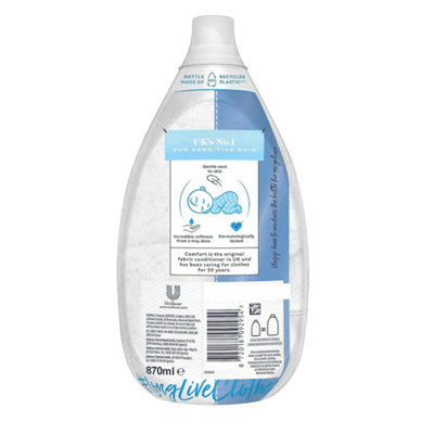 Comfort Pure Ultra Concentrated Fabric Conditioner 870ml - Pack of 3