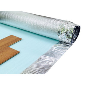 Comfort Silver 3mm Underlay for Wood & Laminate Flooring