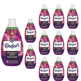 Comfort Ultimate Care Fabric Conditioner Fuschia 36 Washes 540ML Pack of 12