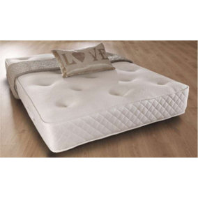 Comfy Living 2ft6 Deluxe Memory Foam & Orthopaedic Bonnell Sprung Mattress