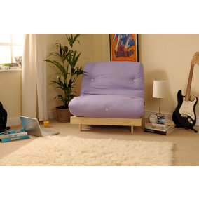 Comfy Living 2ft6 Futon Set in Lilac