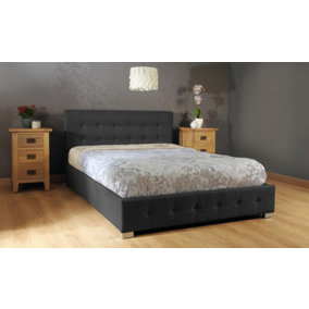 Comfy Living 3ft Nicole Fabric Ottoman Storage Bed