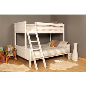 Comfy Living Enmore Triple Bunk bed in White