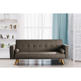 Comfy Living Miami Sofa Bed in Coffee