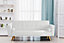 Comfy Living Miami Sofa Bed in Cream