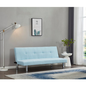 Comfy Living Monza Sofa Bed in Duck Egg Blue