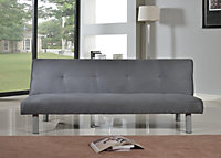 Comfy Living Monza Sofa Bed in Grey