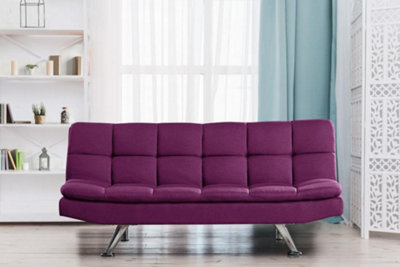 Comfy Living Oakland Sofa Bed in Pink