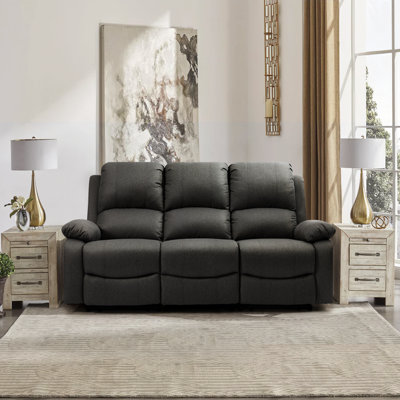 Light grey deals fabric sofa set