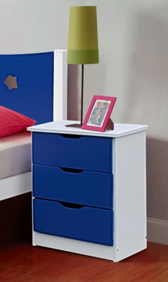 Comfy Living Star Bed side in Blue