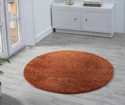 Comfy Washable Low Pile Living Room Area Rug - Anti-Slip Felt Backing ...