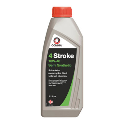 Comma 4 Stroke Semi Synthetic Motorcycle Oil 1 Litre