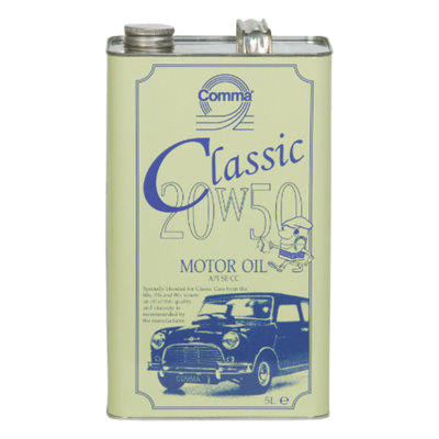 Comma Classic 20W50 Motor Oil for Classic Cars