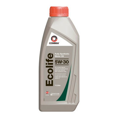 Comma Ecolife 5W30 Fully Synthetic Engine Oil 1 Litre