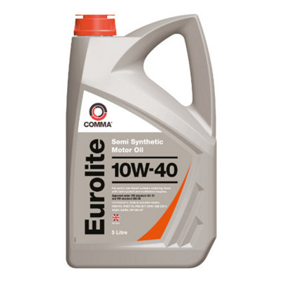 Comma Eurolite 10w40 Semi Syn 5 Litre