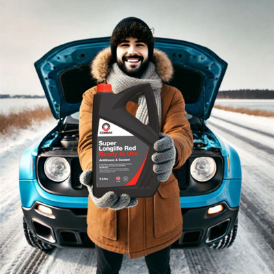 Comma Super Long Life Red Antifreeze Cool Ready To Use 5L