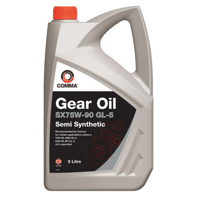 Comma SX75W90 GL5 Gear Oil 5 Litre