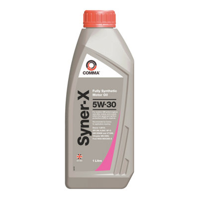 Comma Syner-X 5W30 Fully Synthetic Engine Oil 1 Litre