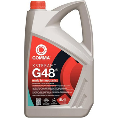 Comma Xstream G48 (50%) Antifreeze Ready to Use 5L
