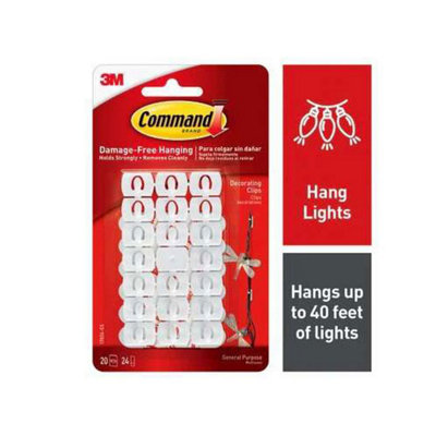 Command Brand 17026 3M Decorating Clips - ES