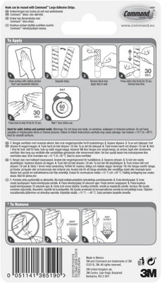 Command Clear Large Hook 17093CLR