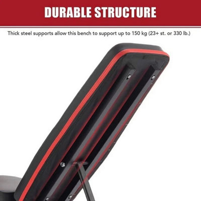 Commercial Adjustable-Weight Bench Flat Incline Dumbbell Bench Press ...