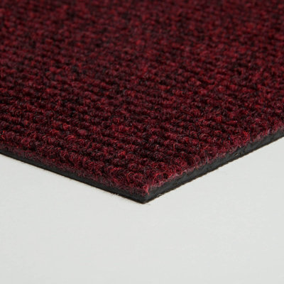 Commercial flooring carpet tiles Schatex Smartline Plus 2029 Red ...