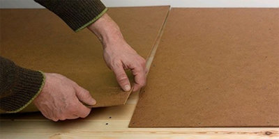 Commercial Grade Flooring Hardboard - 3mm Thick Eucalyptus Oil Treated