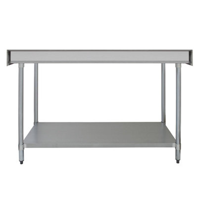 5ft stainless steel deals table