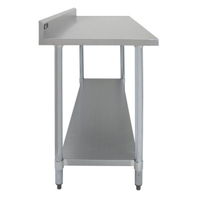 6ft stainless steel deals table