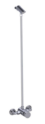 Commercial Timed Flow Exposed Non Concussive Shower Mixer Temperature ...