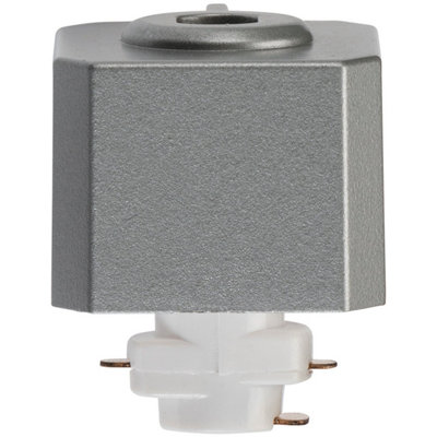 Commercial Track Lighting Pendant Adaptor - 6A Maximum - Silver Rail System