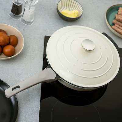 Commichef All-In-One Pan, Die Cast Aluminium, Cream, 32cm