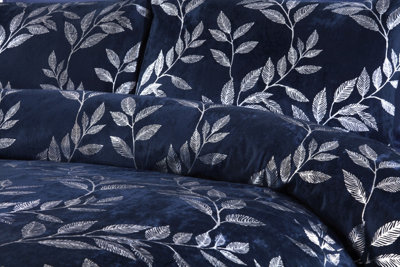 Como Filled Cushion Cover (43x43) Navy