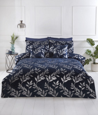 Como Filled Cushion Cover (43x43) Navy