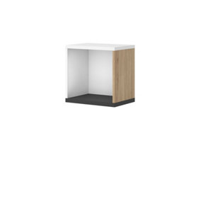 Compact and Functional Imola Wall Hung Cabinet in White Matt (H)400mm (W)400mm (D)280mm - Ideal for Any Storage Needs