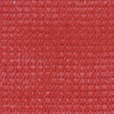 Compact Balcony Screen Red 120x300 cm HDPE