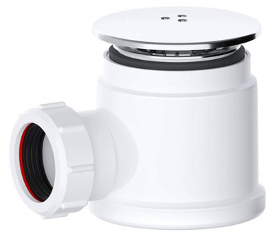 FloPlast Shower Trap Chrome Grid - 40mm X 50mm Chrome