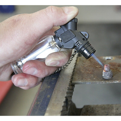 Compact Cordless Heat Torch with Adjustable Flame Control