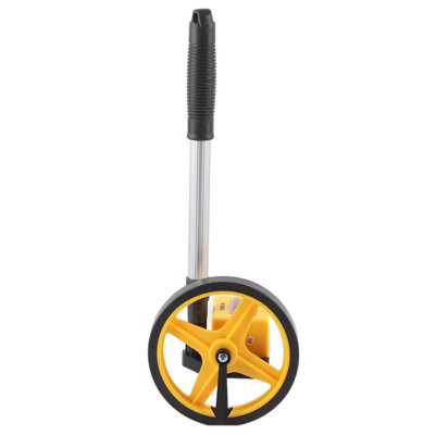 Compact Distance Measuring Wheel(0-9999.9m) with Adjustable Telescopic Handle
