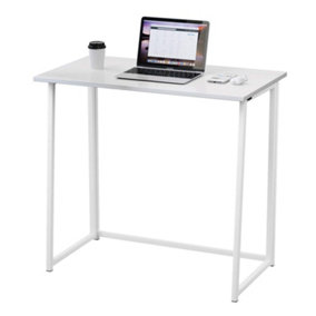 Fold up deals white desk